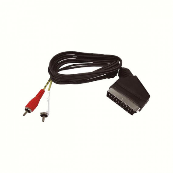 Prolongador Televes Euroconector y 2RCA A-v