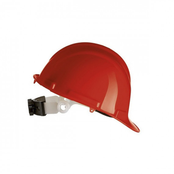Casco Seguridad con Trinquete Rojo