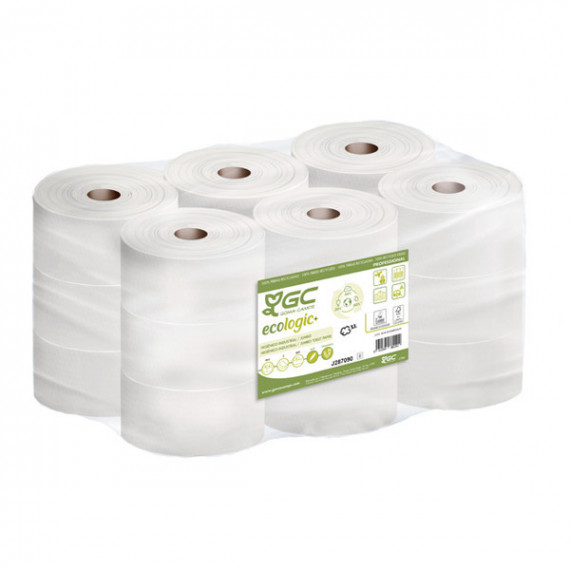 Papel Higienico Industrial 2 Caras Paquete 18 Rollos