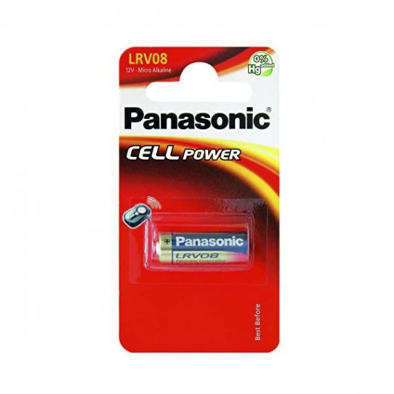Pila PANASONIC Alcalina 12 Voltios LRV08