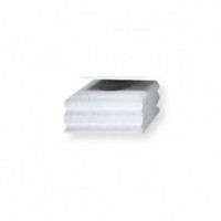 Base 002505 Pilastra "g" 30X30X14 Blanco