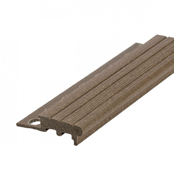 Peldaño Fibra Marrón 12 Mm X 250 Cm