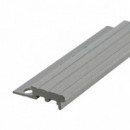 Peldaño Fibra Gris 12 Mm X 250 Cm