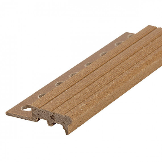 Peldaño Fibra Caramelo 12 Mm X 250 Cm