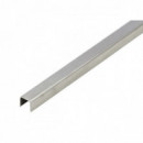 Listelo Inoxidable Lija 12X12 Mm