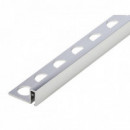 Listelo ¨t¨ Aluminio Brillo 20 Mm X 2,5 M