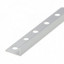 Guardacanto Aluminio Plano Mate 12 Mm X 2.60 M