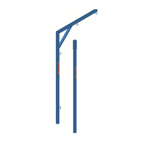 Horca para Redes Completa 60X60X3 Cm Peso 64 Kg