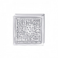 Ladrillo Cristal Pure Neutro 19X19X8 Cm