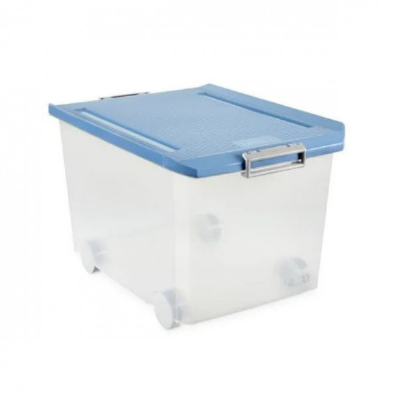 Caja Multiusos TATAY 60 L con Ruedas Azul 11503.07