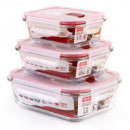 Set TATAY Cook&eat 3 Recipientes Hermeticos