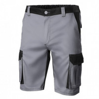 Pantalón Corto Trabajo Azul Negro 65% POLIÉSTER-25% Algodón