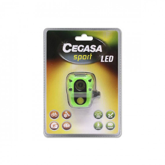 Linterna CEGASA Sport Frontal 3+3 200L Ref 325414