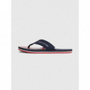 Chanclas de Tira Ancha TOMMY HILFIGER