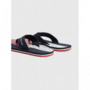 Chanclas de Tira Ancha TOMMY HILFIGER