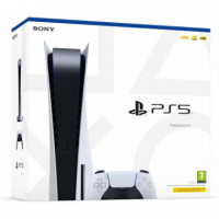 Playstation 5 Standard (con Lector)  + Mando + Auriculares + 2 Juegos + Tarjeta 50€  SONY