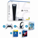 Playstation 5 Standard (con Lector)  + Mando + Auriculares + 2 Juegos + Tarjeta 12 Meses  SONY