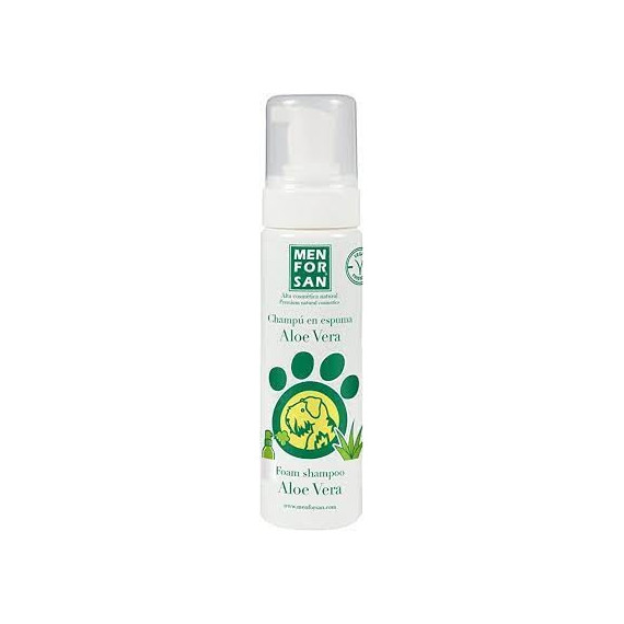 Men For San Champu en Espuma Aloe Perros  MENFORSAN