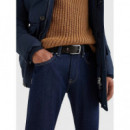 Cinturón de Hebilla Cuadrada TOMMY HILFIGER