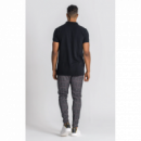 Polo Gianni kavanagh negro banda blanca