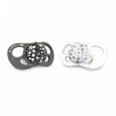 TWISTSHAKE Chupa 2UND. 0-6M Blanco-negro