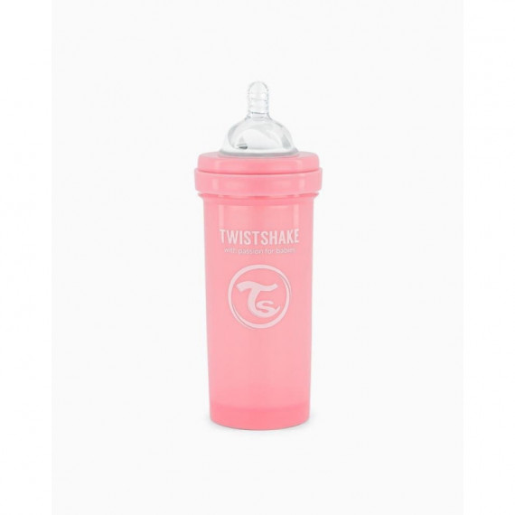 TWISTSHAKE Biberon Ant. Rosa 260ML