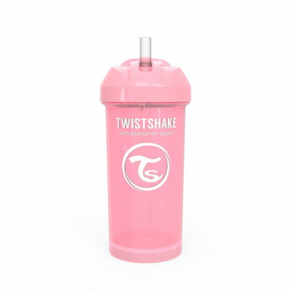 TWISTSHAKE Cup Pajita Rosa 360 Ml