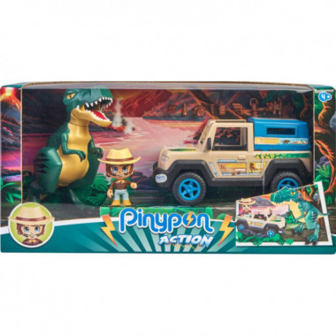 PINYPON Action, Wild, Pick-up con Dino