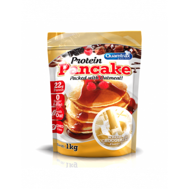 QUAMTRAX Protein Pancake Chocolate Blanco 1KG