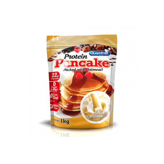 QUAMTRAX Protein Pancake Chocolate Blanco 1KG