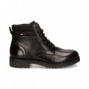 Botin Refuerzo Negro  TOMMY HILFIGER