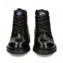 Botin Refuerzo Negro  TOMMY HILFIGER