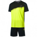 Conjunto Jhayber DA23041 Rain Yellow Black  JHAYBER PADEL