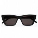 Sl 276 Mica 001 T53 Acetate 145 Black  SAINT LAURENT