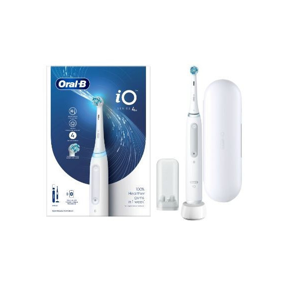 Cepillo Eléctrico Oral B Io Serie 4 Blanco  BRAUN