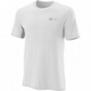 Camiseta Wilson Bela Smls Crew Iii White  WILSON PADEL