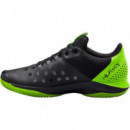 Zapatillas Wilson Hurakn Black Green  WILSON PADEL
