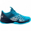Zapatillas Wilson Hurakn Team Blue Navy  WILSON PADEL
