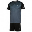 Conjunto Jhayber DA23045 Mosaic Black  JHAYBER PADEL