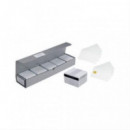 ZEBRA Tarjetas de PVC Blanco 0,76MM Pack 500UD