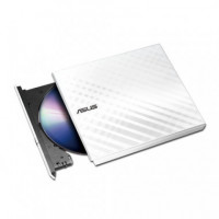 ASUS Grabadora DVD Slim Externa USB Blanca
