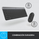 LOGITECH Teclado y Raton Wireless Slim Combo MK470