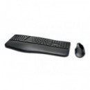 KENSINGTON Teclado y Raton Inalambrico Pro Fit Ergo Negro