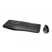 KENSINGTON Teclado y Raton Inalambrico Pro Fit Ergo Negro - Guanxe Atlantic Marketplace
