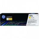 HP Toner CF212A Amarillo Nº 131A