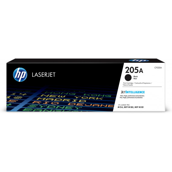 HP Toner CF530A Negro Nº 205A
