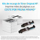 HP Toner W1143A Negro Nº 143A Pack 2 Und