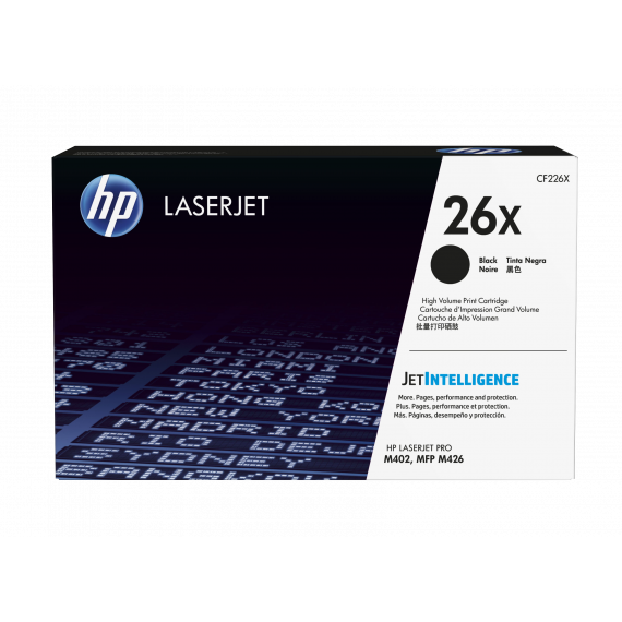 HP Toner CF226X Negro Nº 26X