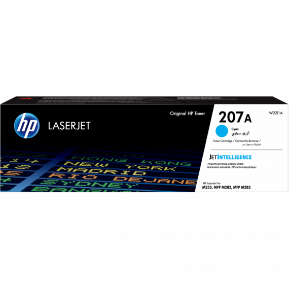 HP Toner W2211A Cian Nº 207A