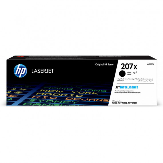 HP Toner W2210X Negro Nº 207X